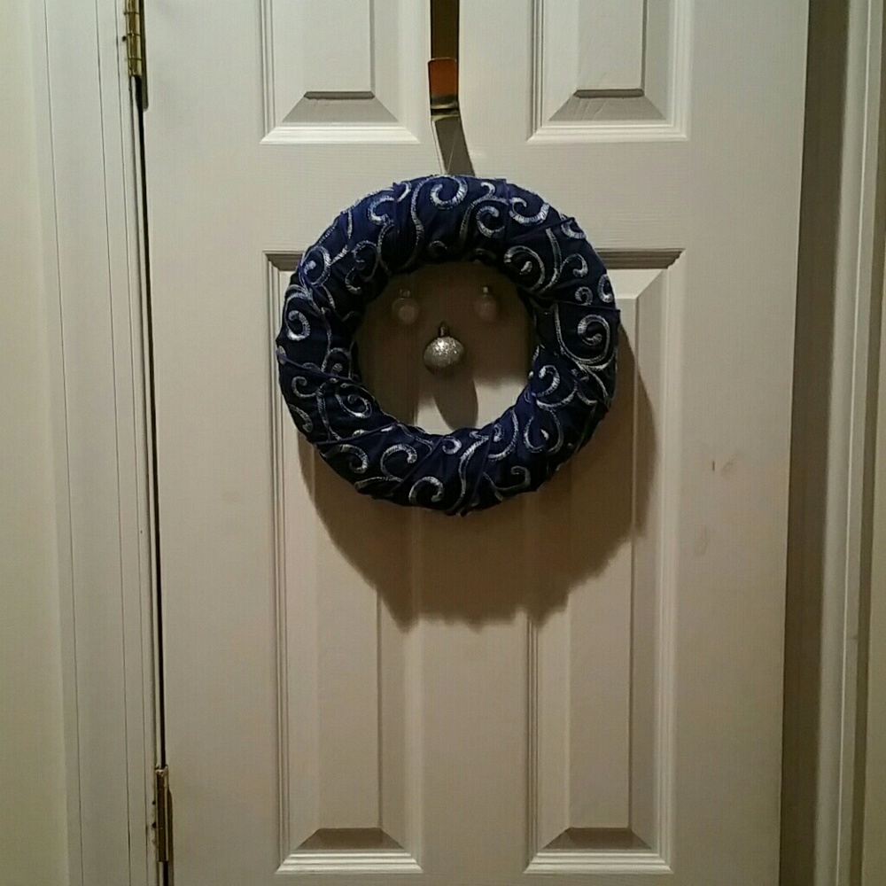 Handmade  silk wreath